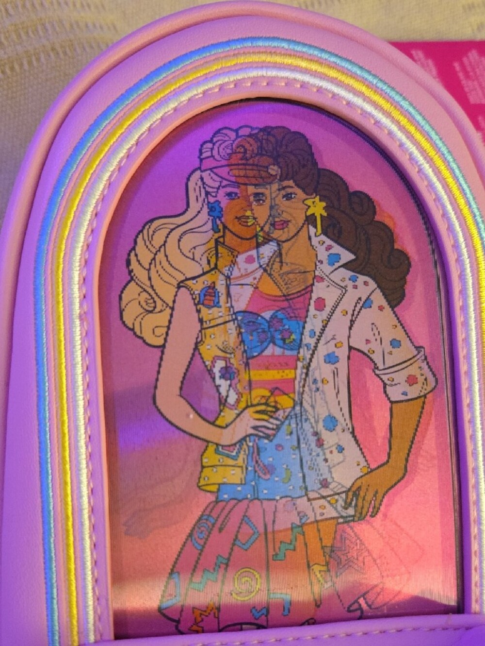 Loungefly Barbie Mini Backpack Pencil Case - Picture 3 of 6